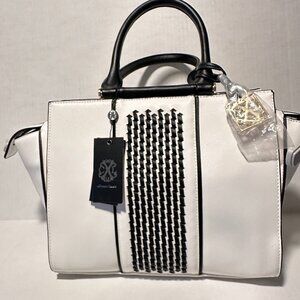 Christian Lacroix Bag Model Orchid Tote White And Black